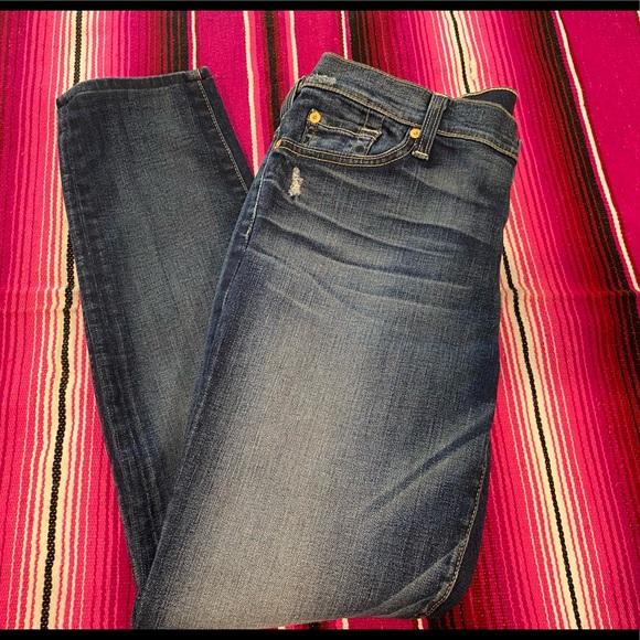 7 For All Mankind Denim - 7 For All Mankind Ankle Skinny